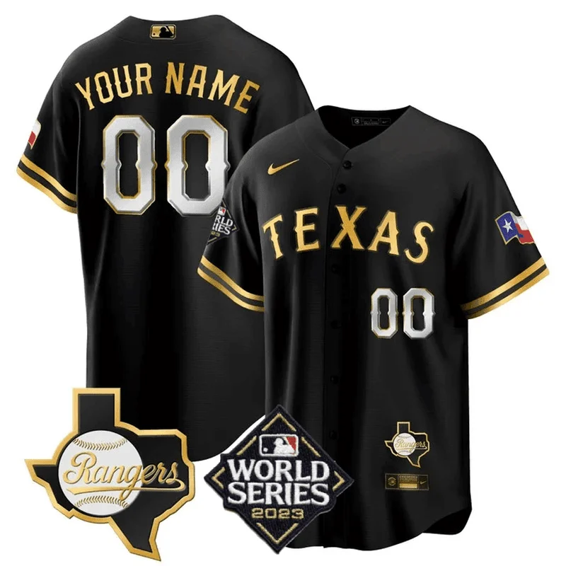 Texas Rangers Jersey Home Limited Custom - White - Image 2