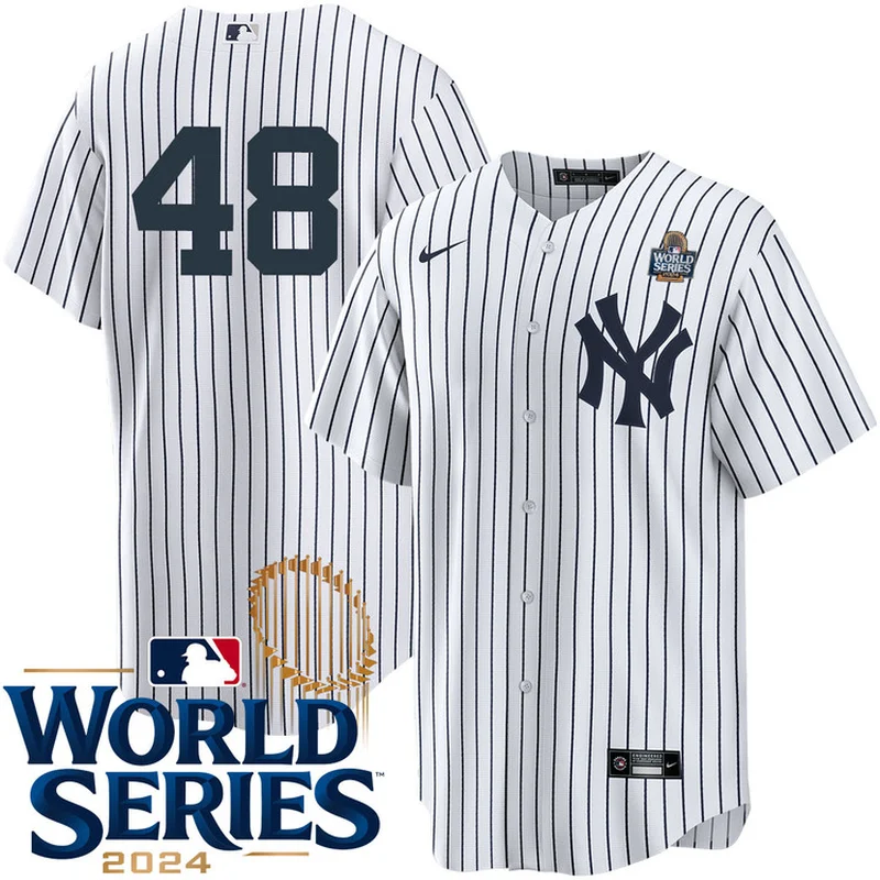 Alex Verdugo New York Yankees Jersey Home Player World Series - Image 5