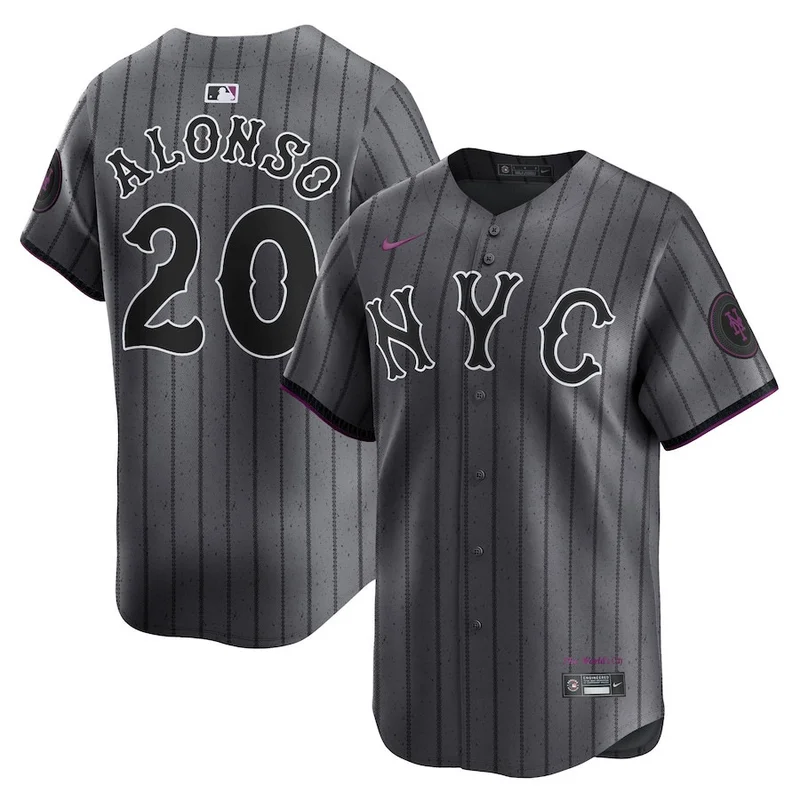 New York Mets Jersey Stitches Team Fashion - Black - Image 3