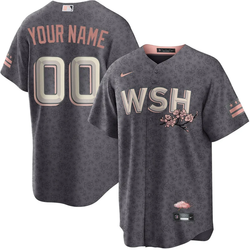 Washington Nationals Jersey Blue 2025 City Connect Limited Custom - Image 4