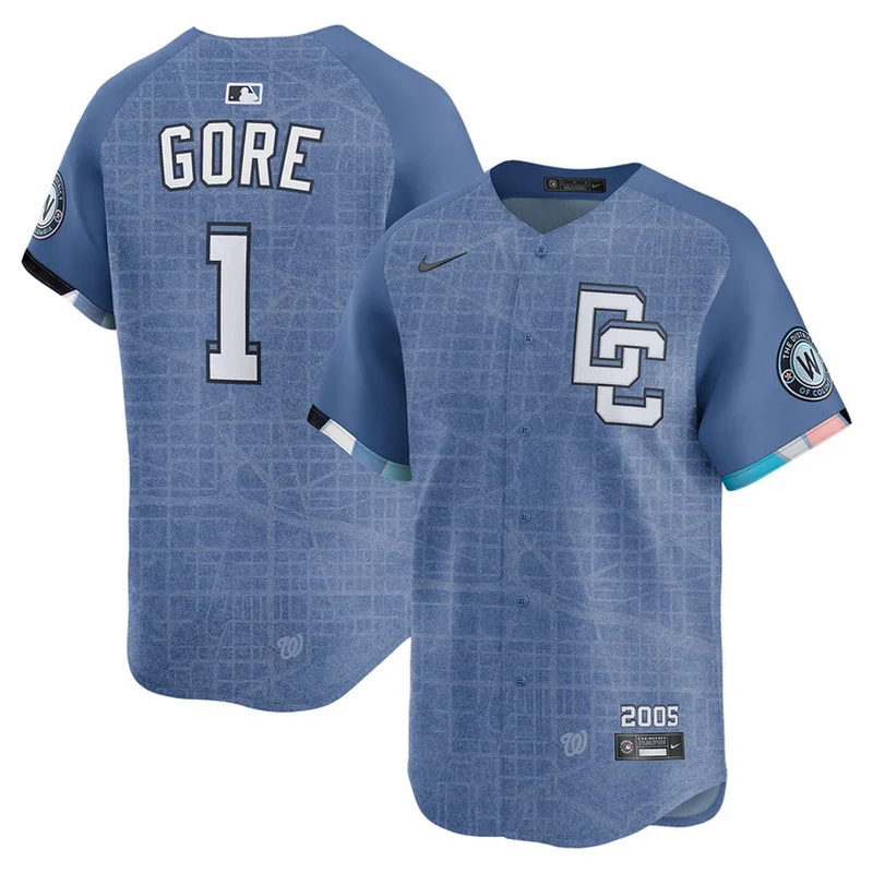 MacKenzie Gore 1 Washington Nationals Jersey Home - White - Image 3