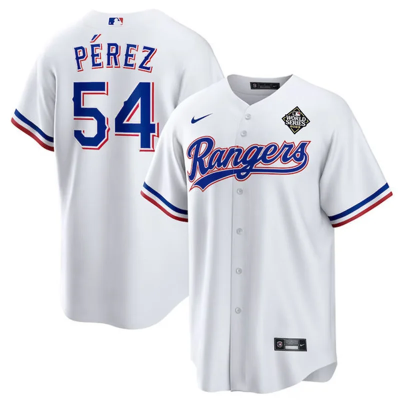 Marcus Semien 2 Texas Rangers Jersey 2023 World Series Stitched Baseball - Cream - Image 3