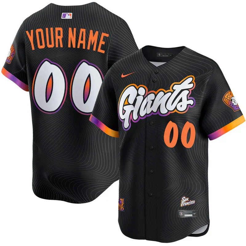 San Francisco Giants Jersey Jung Hoo Lee Nike Black 2025 City Connect Limited - Image 4