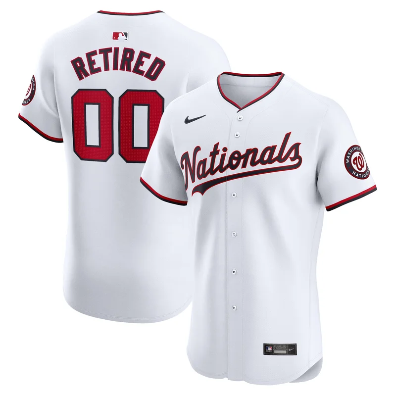 Washington Nationals Jersey 2024 Jackie Robinson Day Home Limited White - Image 5