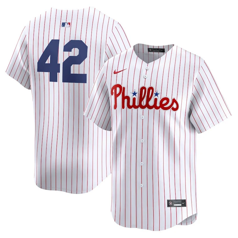 Nick Castellanos Philadelphia Phillies Jersey 2024 MLB World Tour London Series Home Limited Player - Image 3