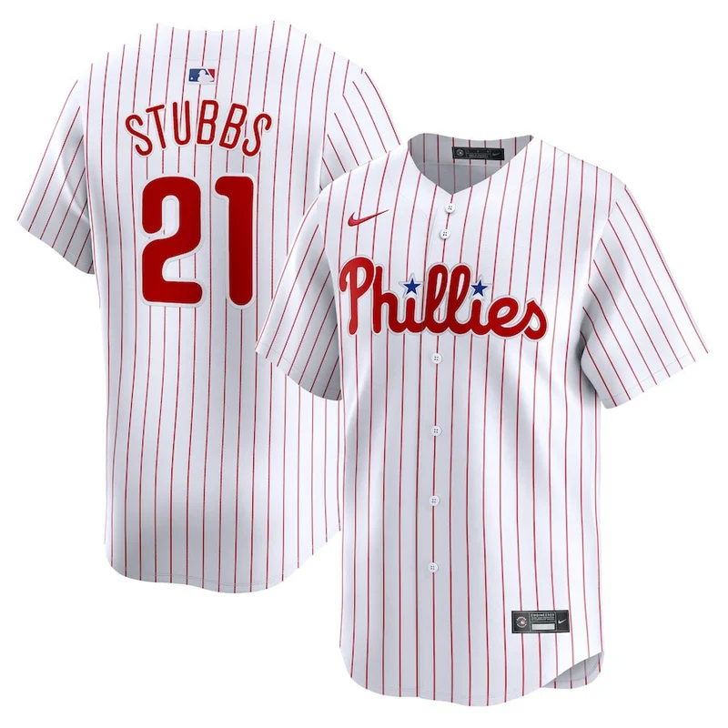 Bryce Harper 3 Philadelphia Phillies Jersey 2024 Jackie Robinson Patch - White - Image 3