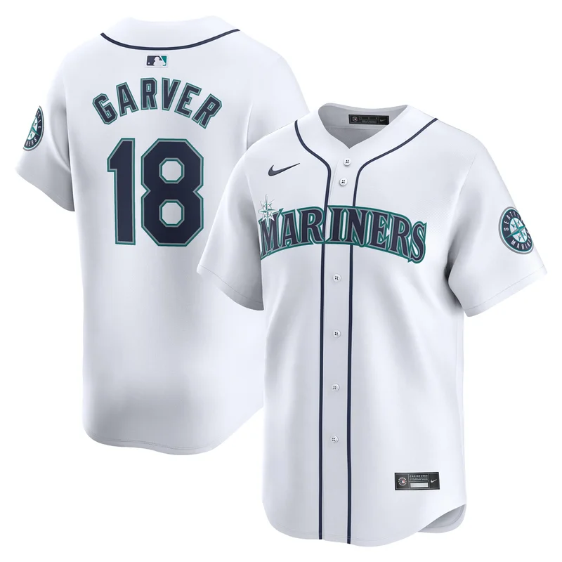 Mitch Garver Seattle Mariners Jersey Home Limited Player White