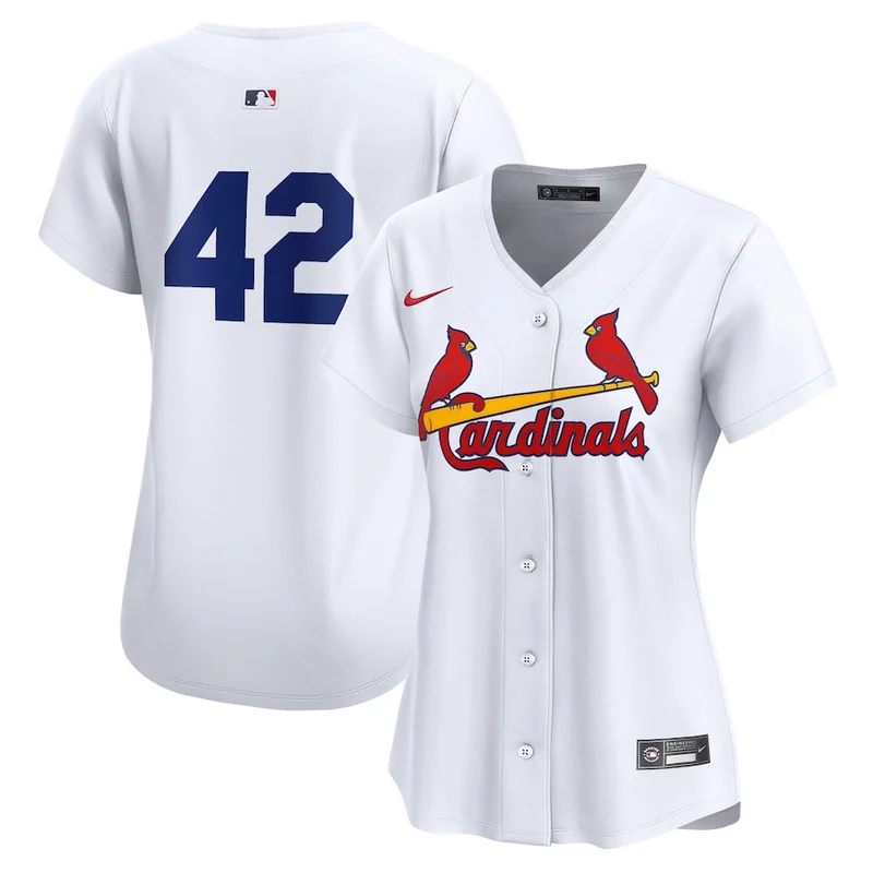 St Louis Cardinals Jersey Home Player Name - White - Image 3