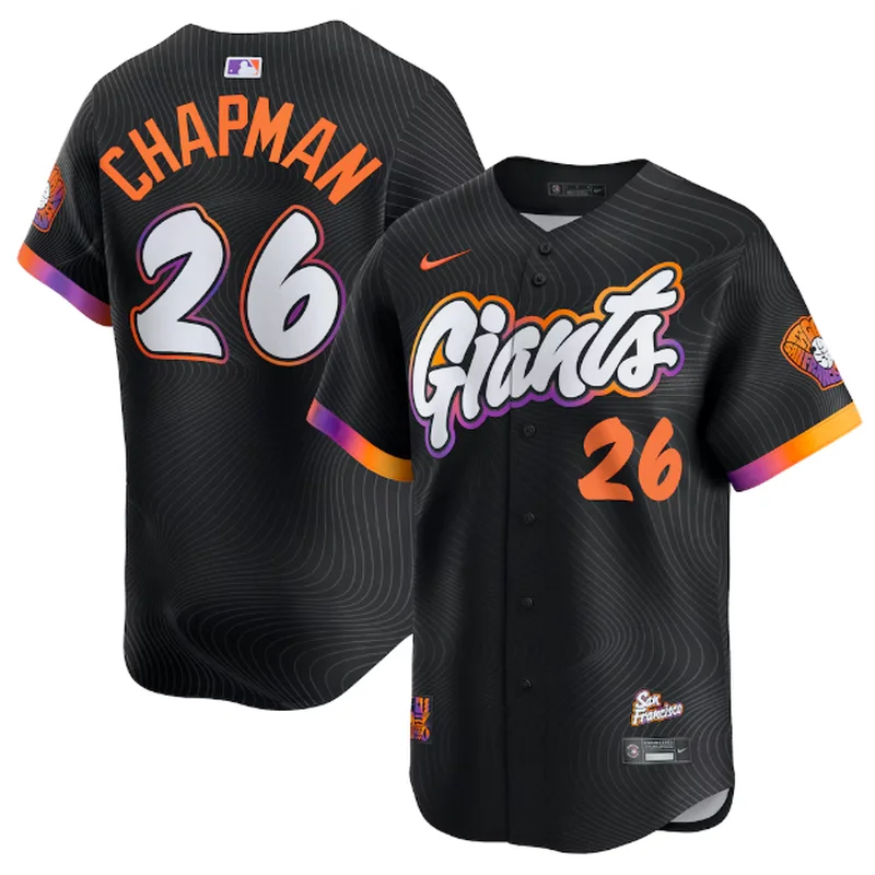 San Francisco Giants Jersey Jung Hoo Lee Nike Black 2025 City Connect Limited - Image 2