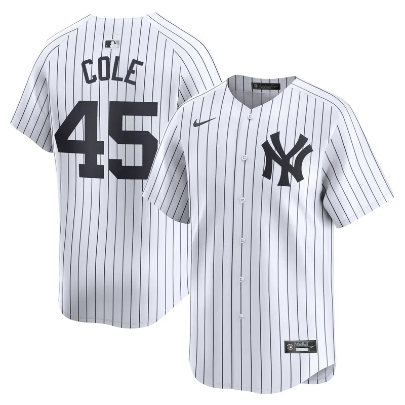 New York Yankees Jersey Home Limited - White - Image 5