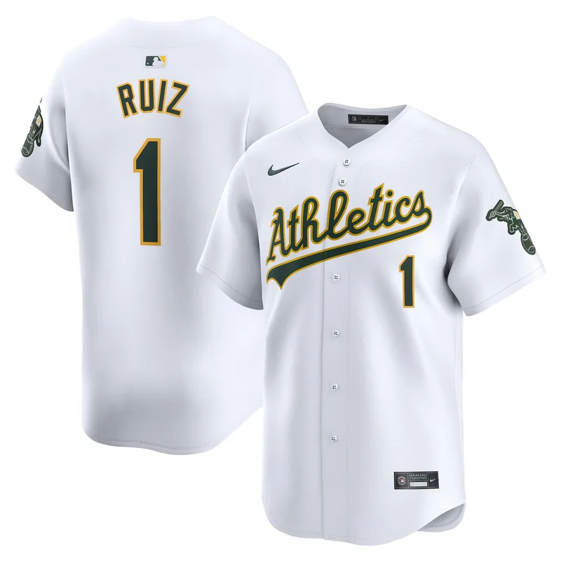 Brent Rooker 25 Oakland Athletics Jersey Home - White - Image 2