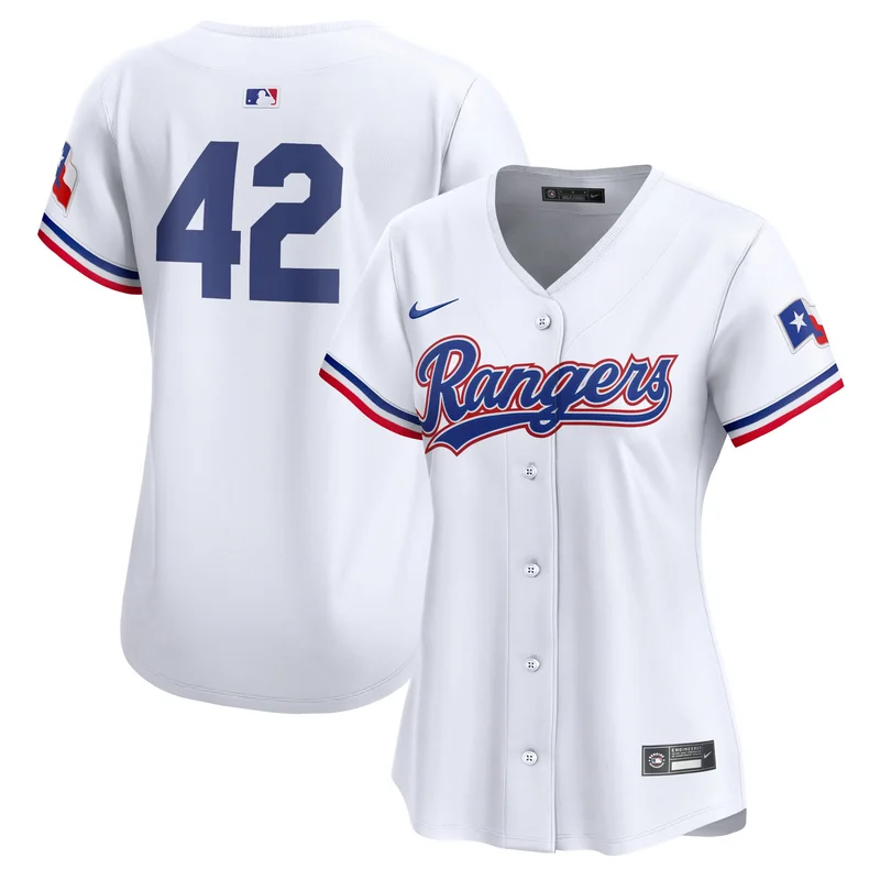 Texas Rangers Jersey Home Elite Pick-A-Player Retired Roster - White - Image 4