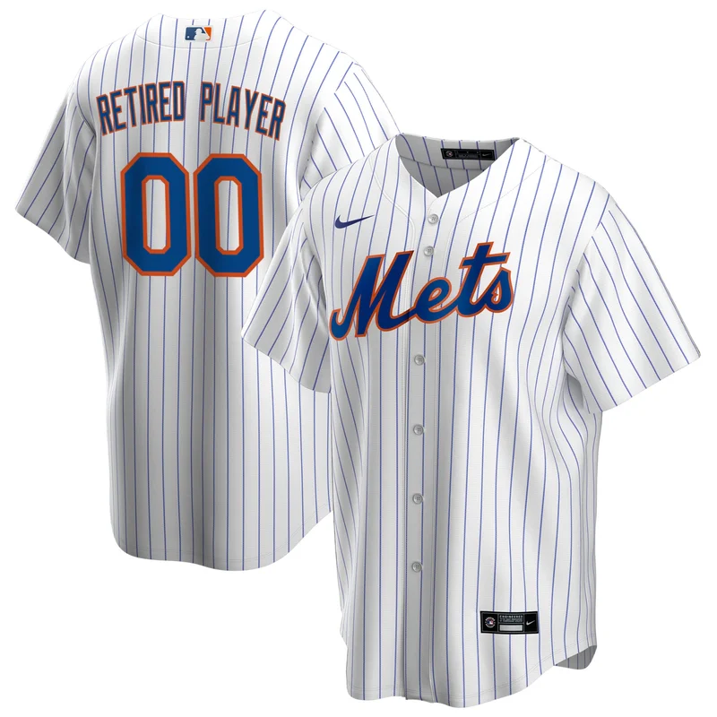New York Mets Jersey Home Pick-A-Player Retired Roster - White