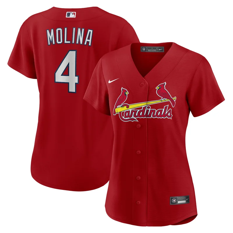 St Louis Cardinals Jersey Home Player Name - White - Image 2