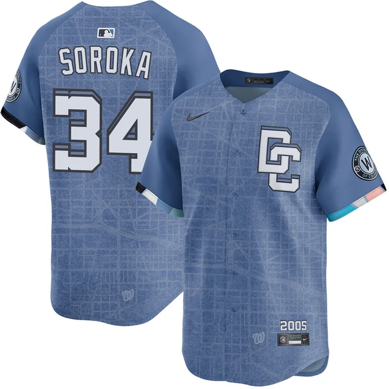 Michael Soroka Washington Nationals Jersey City Connect - Image 2