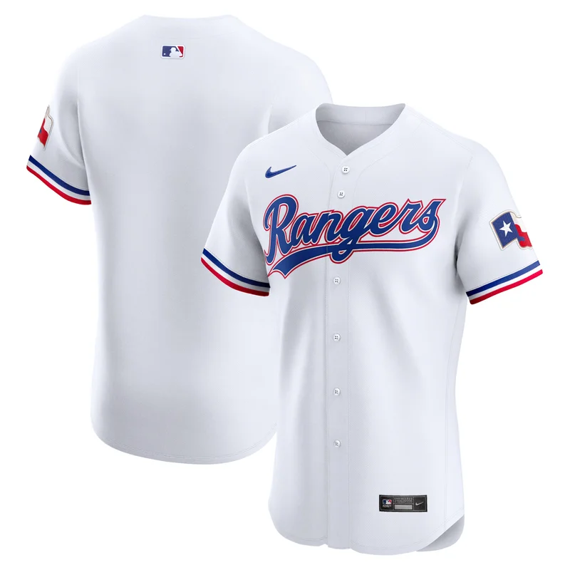 Texas Rangers Jersey 2024 Gold Collection Elite White - Image 4