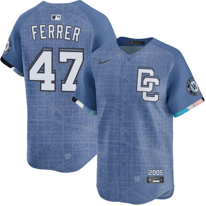 Jose Ferrer Washington Nationals Jersey City Connect 2.0 Limited