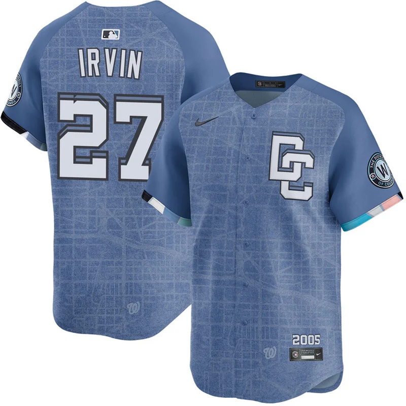 Jake Irvin Washington Nationals Jersey City Connect 2.0 Limited