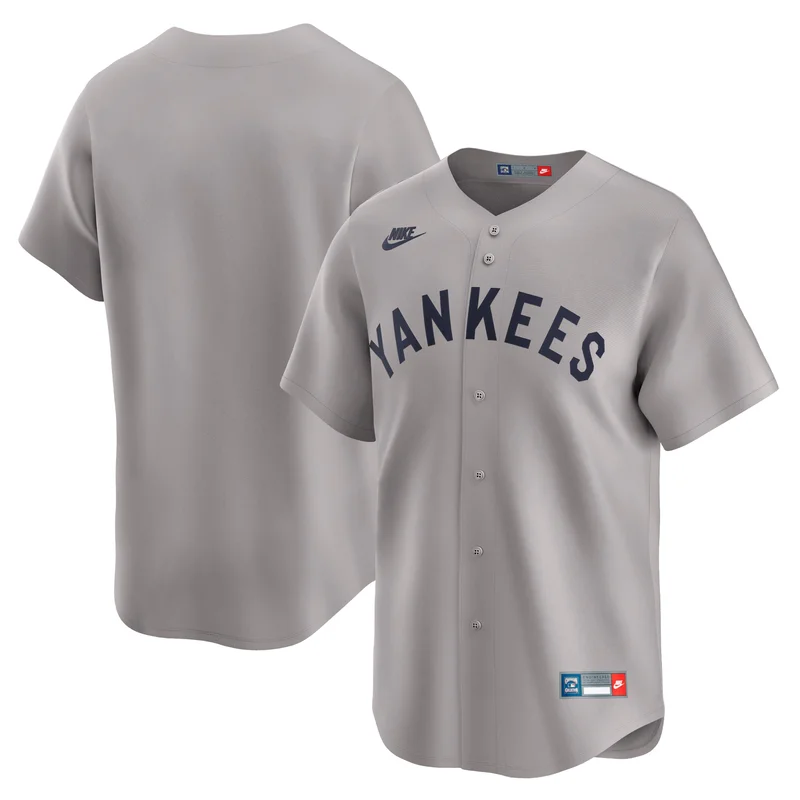 New York Yankees Jersey Big & Tall Road Team - Gray - Image 2