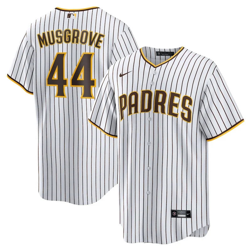 Joe Musgrove 44 San Diego Padres Jersey - White