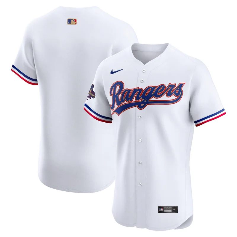 Texas Rangers Jersey 2024 Gold Collection Elite White