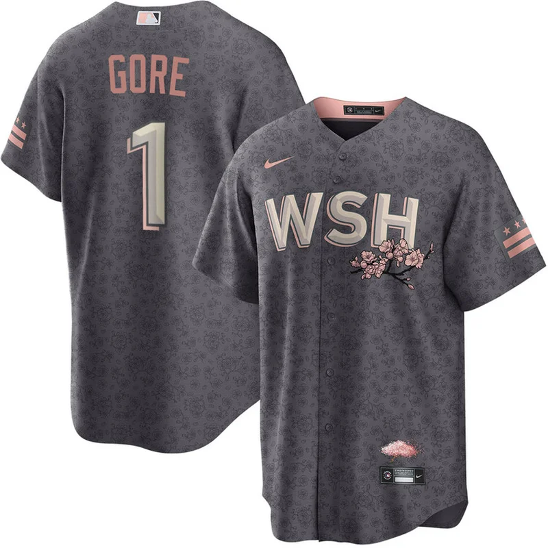 MacKenzie Gore 1 Washington Nationals Jersey Home - White - Image 2