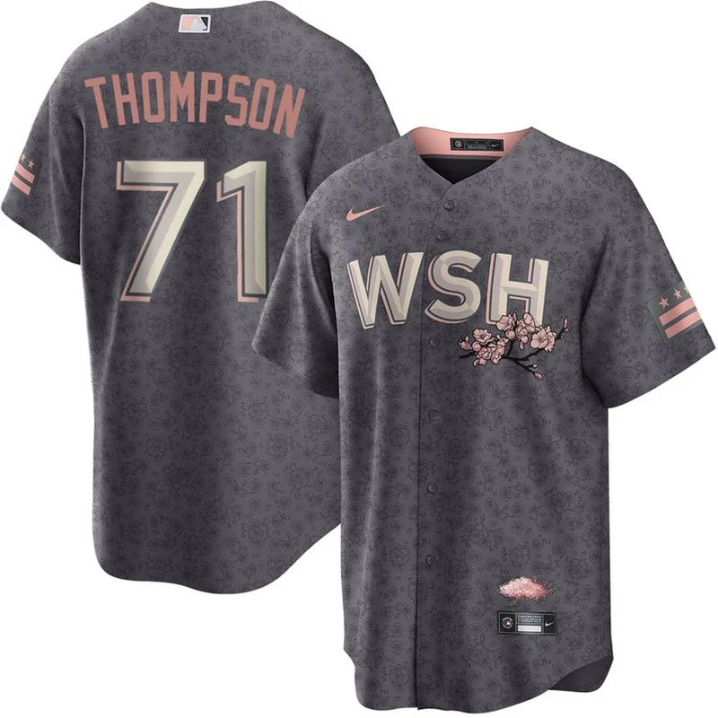 MacKenzie Gore 1 Washington Nationals Jersey Home - White - Image 4