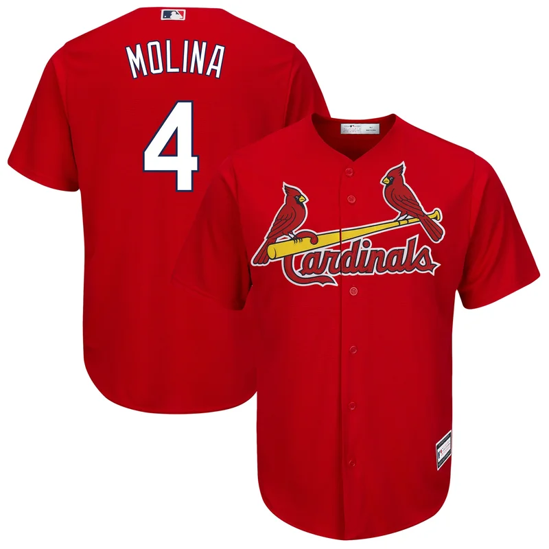 St Louis Cardinals Jersey Home Player Name - White - Image 5