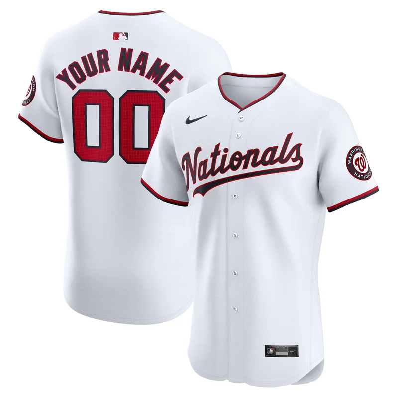 Washington Nationals Jersey 2024 Jackie Robinson Day Home Limited White - Image 4