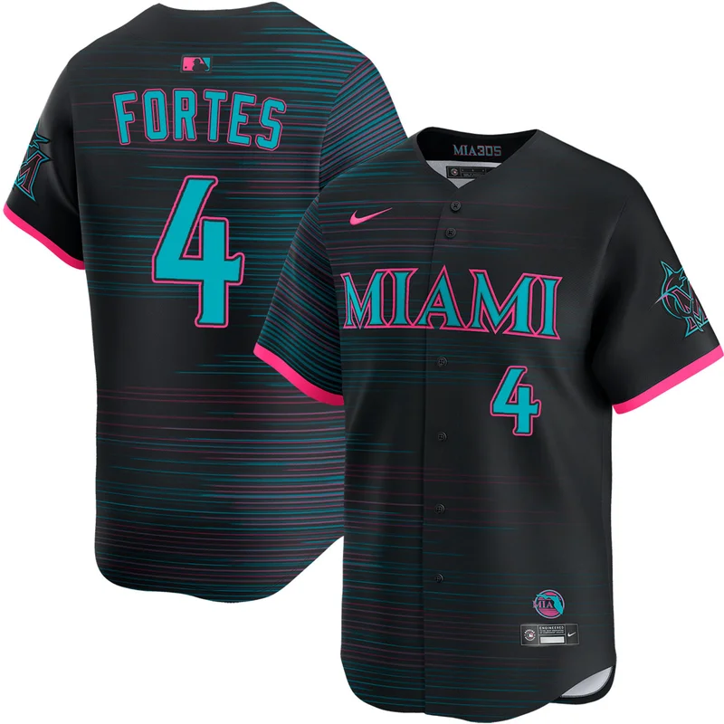 Nick Fortes Miami Marlins Jersey City Connect 2.0 Limited