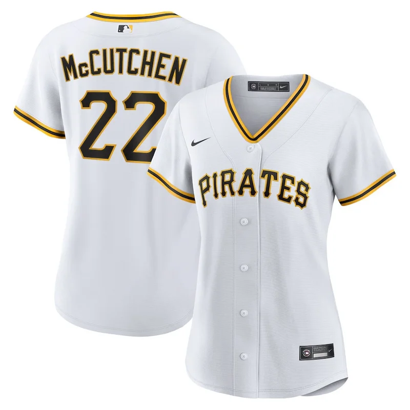 Andrew McCutchen 22 Pittsburgh Pirates Jersey Home Player - White