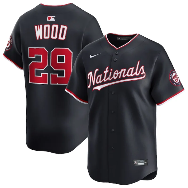 Washington Nationals Jersey Blue 2025 City Connect Limited Custom - Image 3
