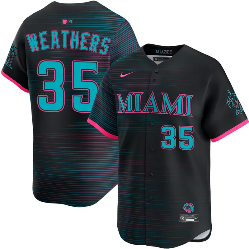 Ryan Weathers Miami Marlins Jersey City Connect 2.0 Limited