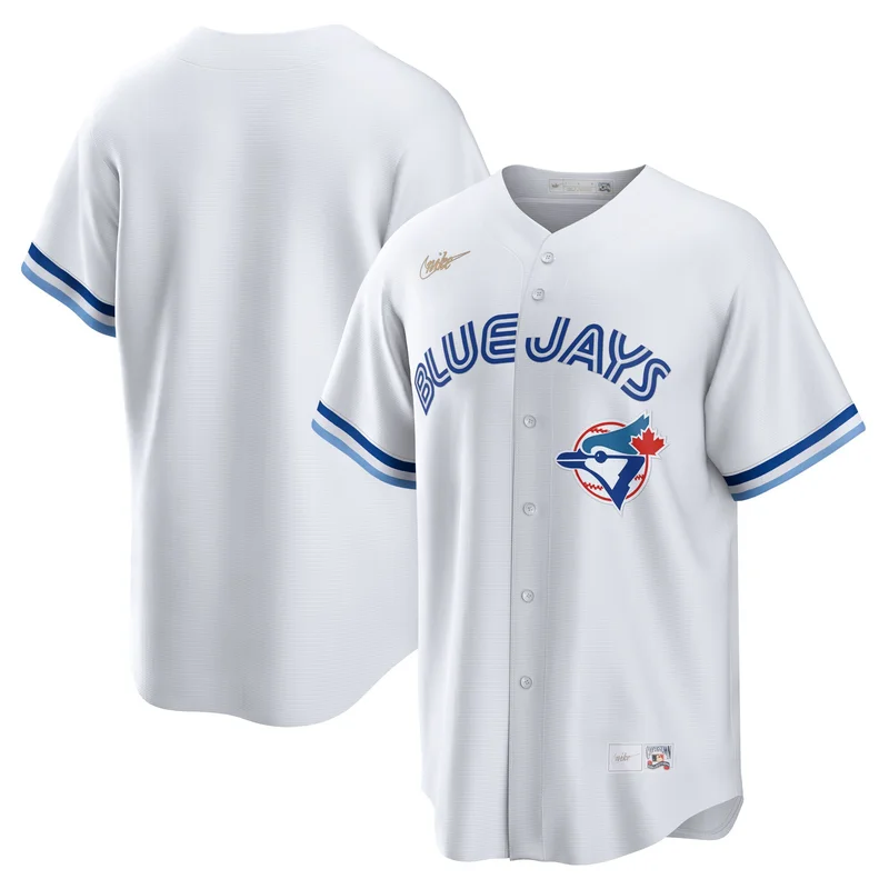 Toronto Blue Jays Jersey Home Cooperstown Collection Team - White