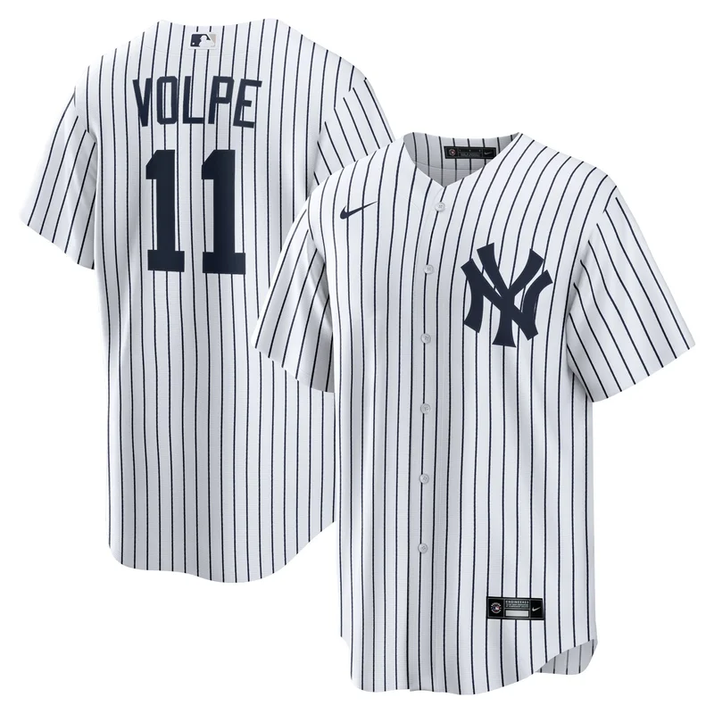 Anthony Volpe New York Yankees Jersey Away Limited Player - Gray - Image 3