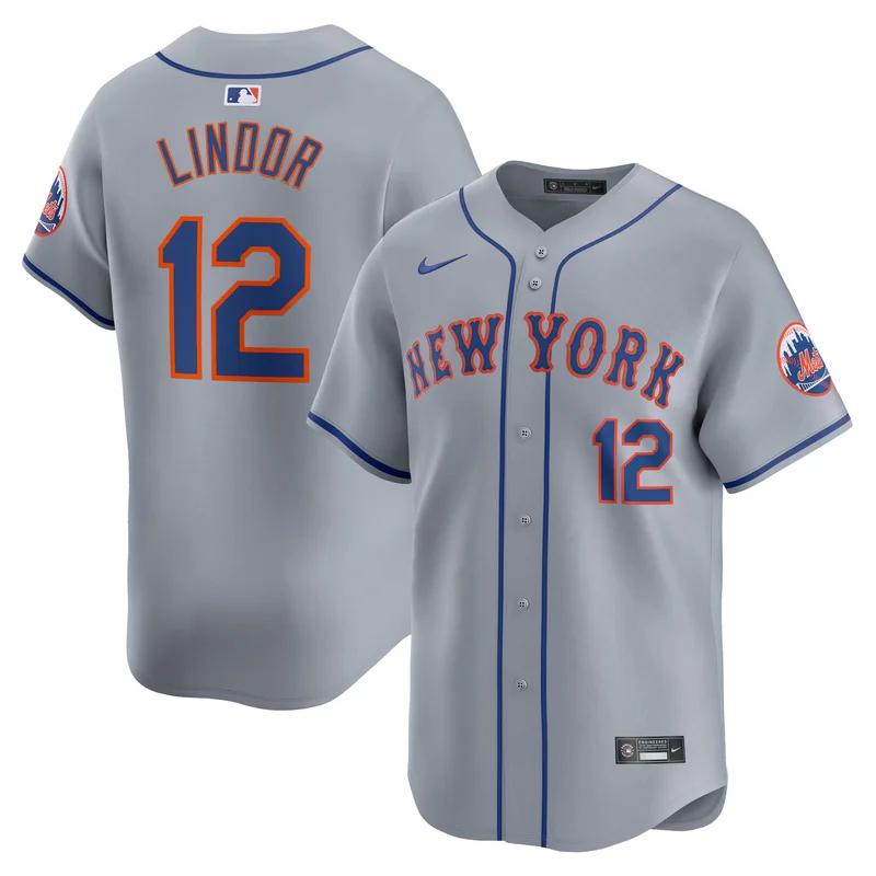 Francisco Lindor New York Mets Jersey Alternate Player - Royal - Image 2