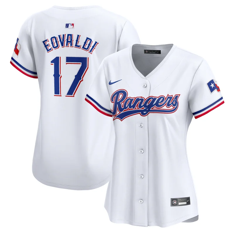 Max Scherzer 31 Texas Rangers Jersey Home 2023 World Series Champions - White - Image 4