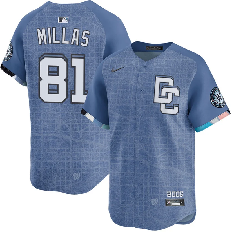 Drew Millas Washington Nationals Jersey City Connect 2.0 Limited