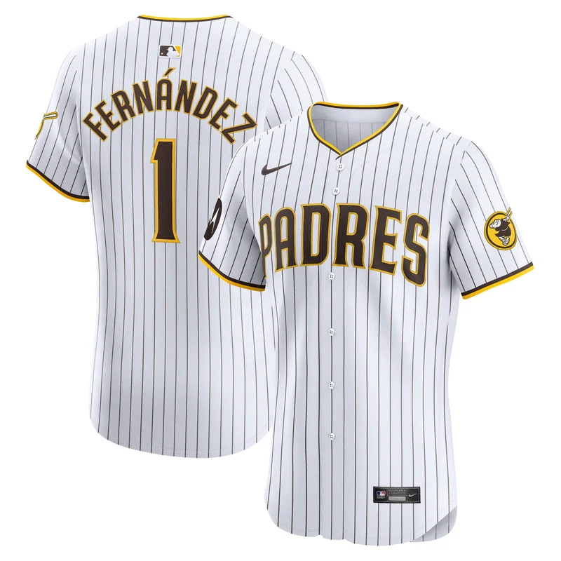 Tony Fern\u00c3\u00a1ndez San Diego Padres Jersey Home Elite Player - White