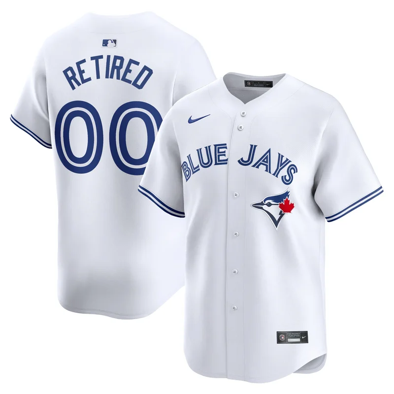 Toronto Blue Jays Jersey Home Limited Pick-A-Player Retired Roster - White