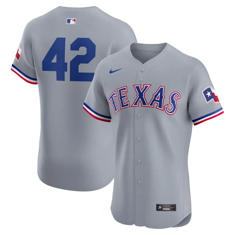 Texas Rangers Jersey Home Elite Pick-A-Player Retired Roster - White - Image 2