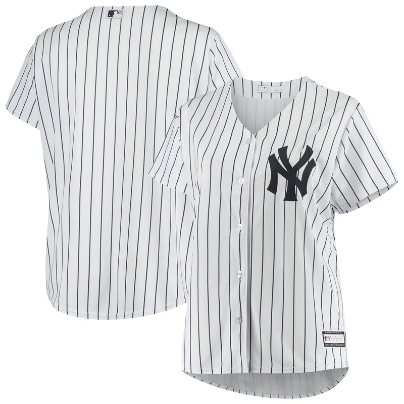 New York Yankees Jersey Plus Size Sanitized Team - White