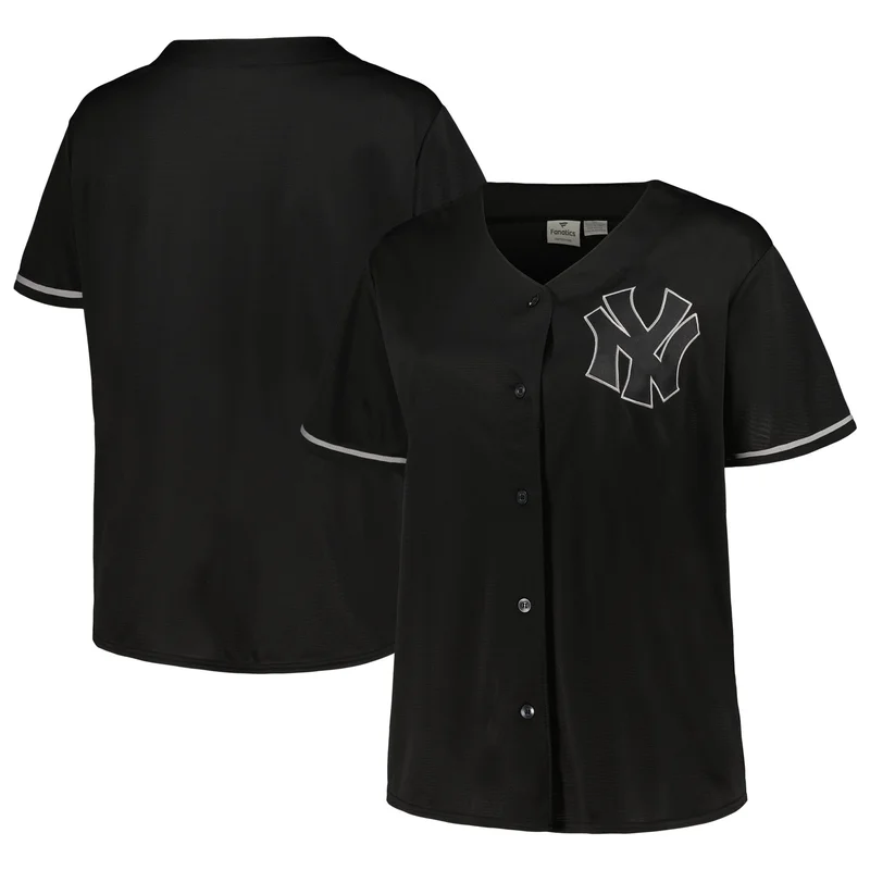 New York Yankees Jersey Profile Big & Tall Pop Fashion - Charcoal - Image 5