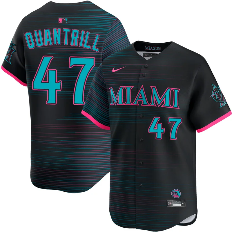 Cade Gibson Miami Marlins Jersey City Connect 2.0 Limited - Image 2