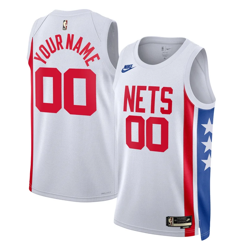 Brooklyn Nets Jersey 2020 21 Swingman Custom - Icon Edition - Black - Image 5