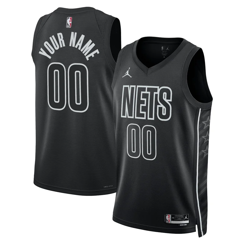 Brooklyn Nets Jersey Fast Break Custom - Association Edition - White - Image 5