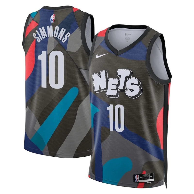 Noah Clowney Brooklyn Nets Jersey Fast Break - Icon Edition - Black - Image 2