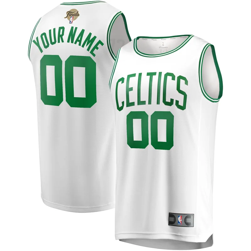 Boston Celtics Jersey 2024 NBA Finals Custom Fast Break - White - Association Edition
