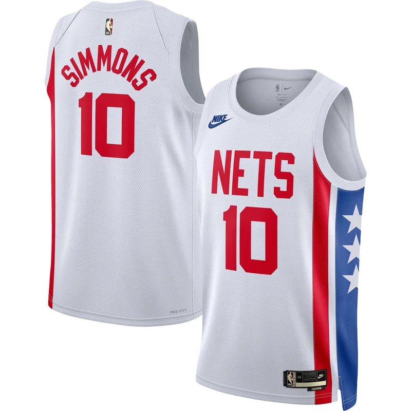 Ben Simmons Brooklyn Nets Jersey 2021 22 Swingman - Icon Edition - Black - Image 2