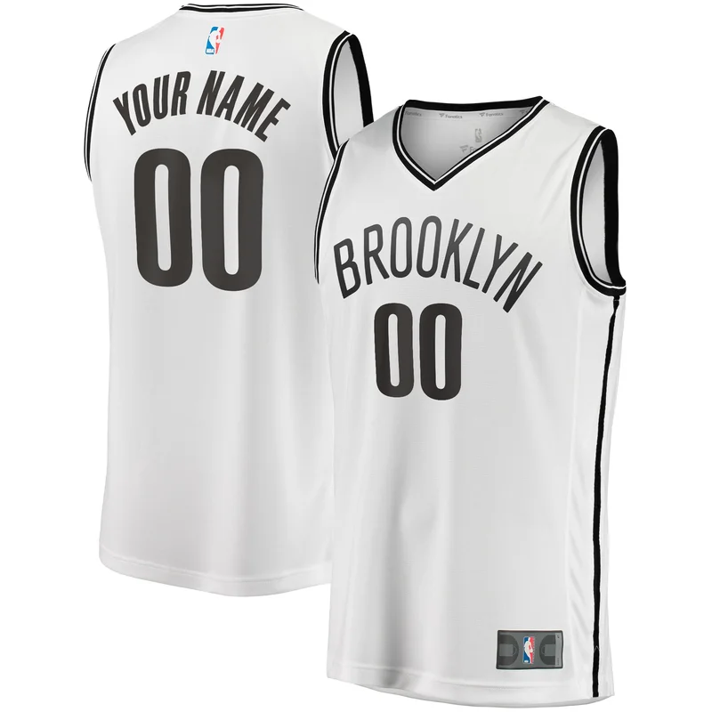 Brooklyn Nets Jersey Fast Break Custom - Association Edition - White